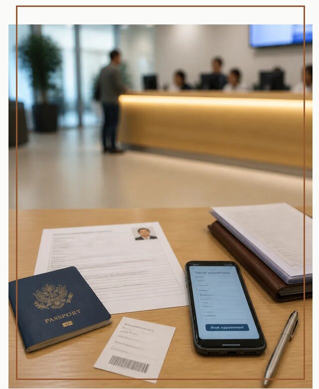Запись в визовый центр в Лесозаводске для подачи документов