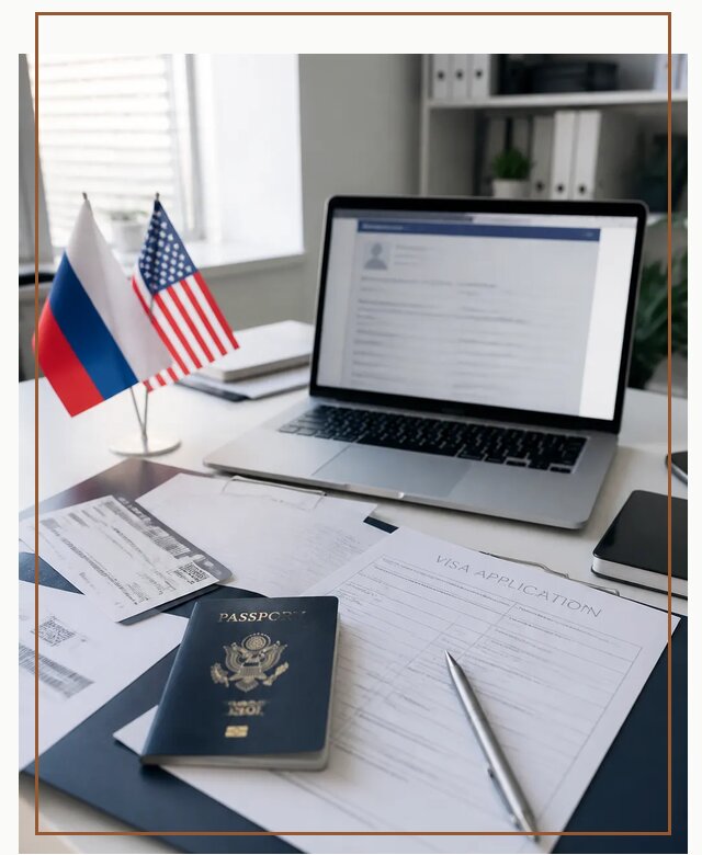 Оформление визы в США для туристов и бизнеса в Лесозаводске