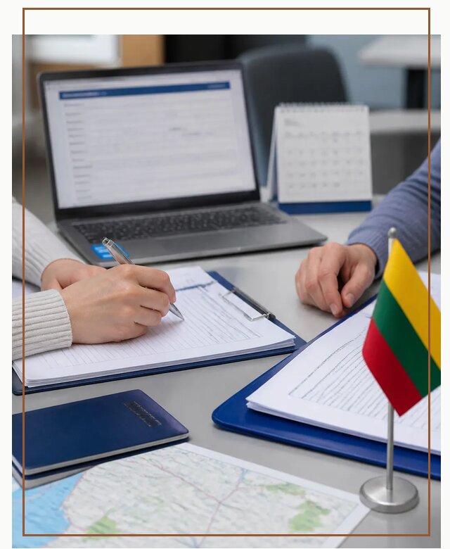 Профессиональное оформление визы в Литву для поездки в Лесозаводске