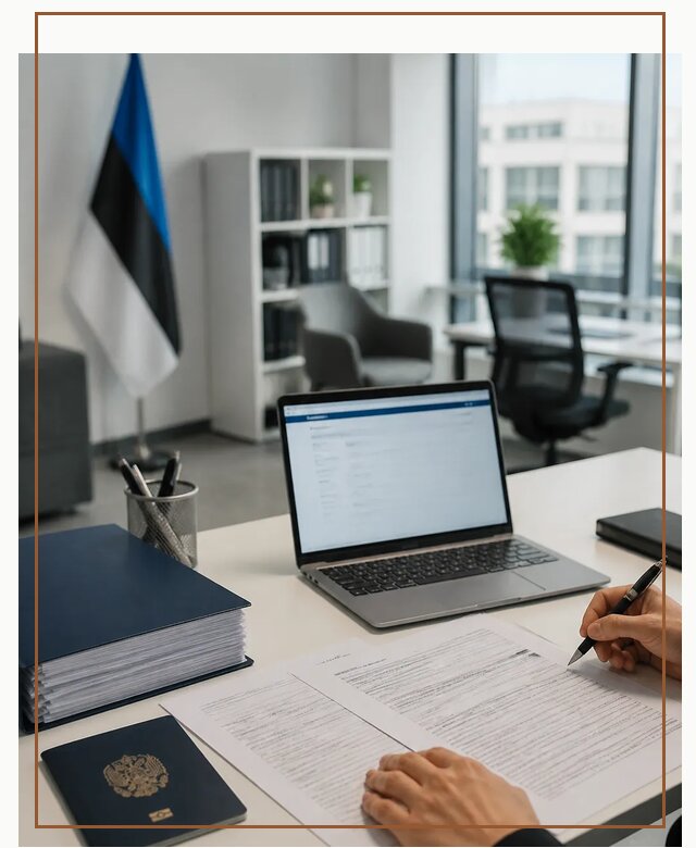 Оформление ВНЖ в Эстонии для переезда и легального проживания в Лесозаводске